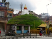 West stupa--there are 4 old Buddhist stupas in Patan marking N, E, S, W